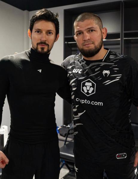 Хабиб и Дуров теперь друзья? Готовят проект для телеграма и хотят вместе тренироваться