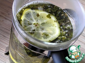 Зеленый чай с водкой