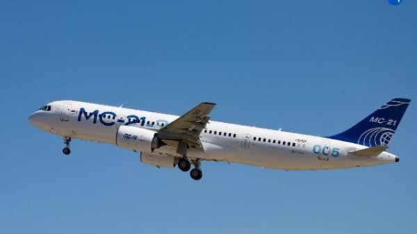 Первый полет второго российского МС-21 прошел успешно